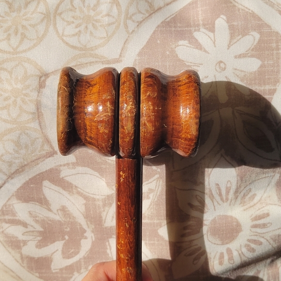 Vintage Wooden Gavel - Picture 2 of 8